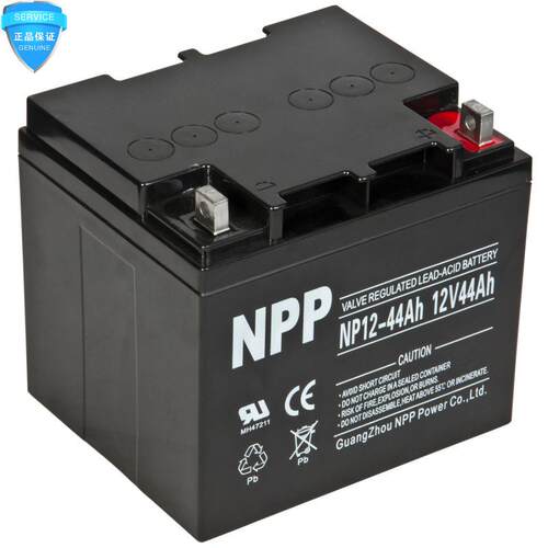 NPP耐普蓄电池NP12-40 12V40AH铅酸免维护可代替海志电池HZB12-44