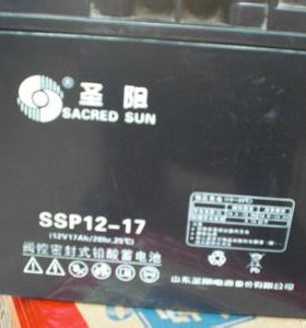 圣阳蓄电池SP12-17/SACRED SUN电池12V17AH安时直流屏UPS电瓶价格