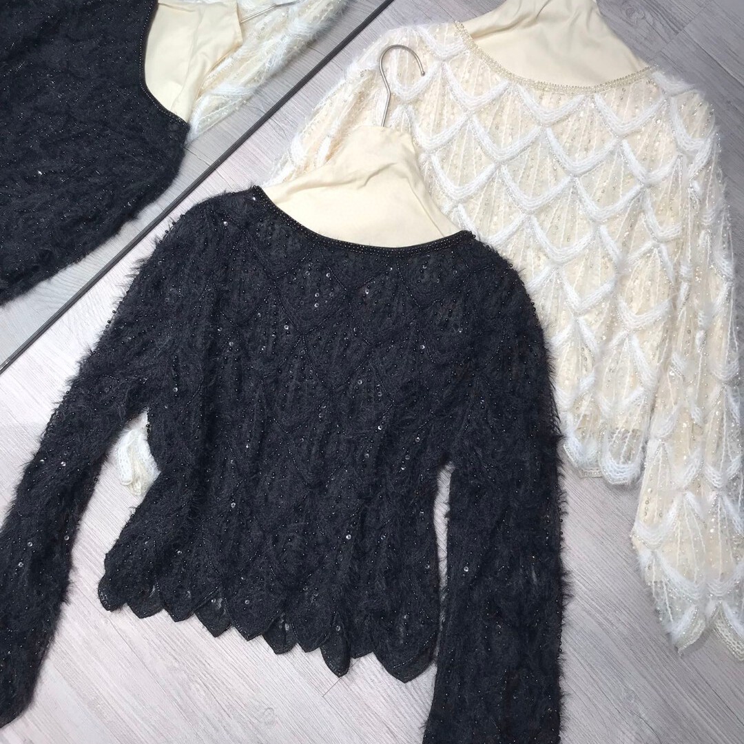 MOM月光下的轻颤这件上衣织就了童话般的绮梦小衫YS50-G208A