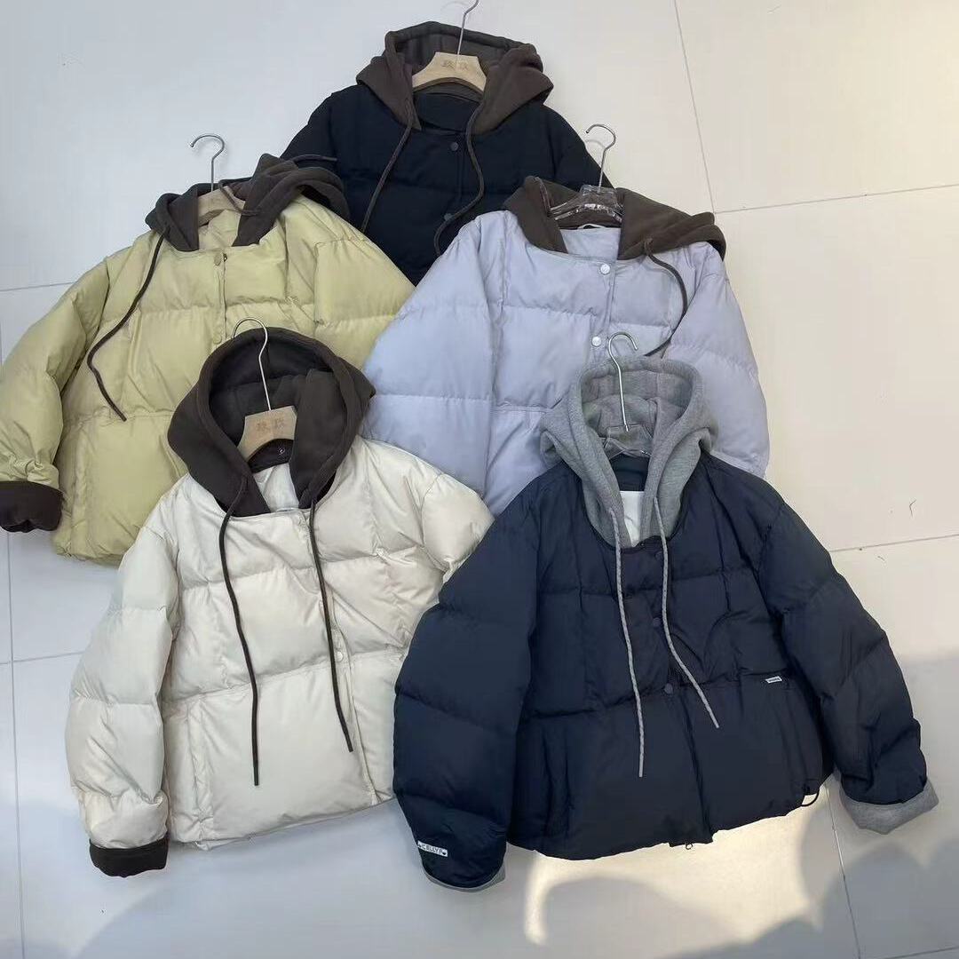 MOM羽绒服女冬季2025新款白鸭绒保暖洋气保暖羽绒服外套09小