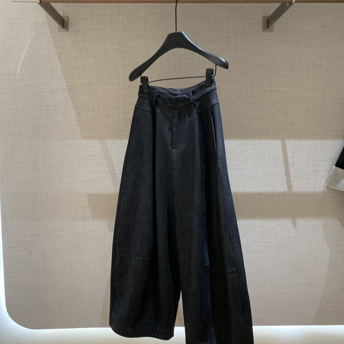 MOM百搭休闲保暖加绒加厚韩版气球裤休闲裤S25758