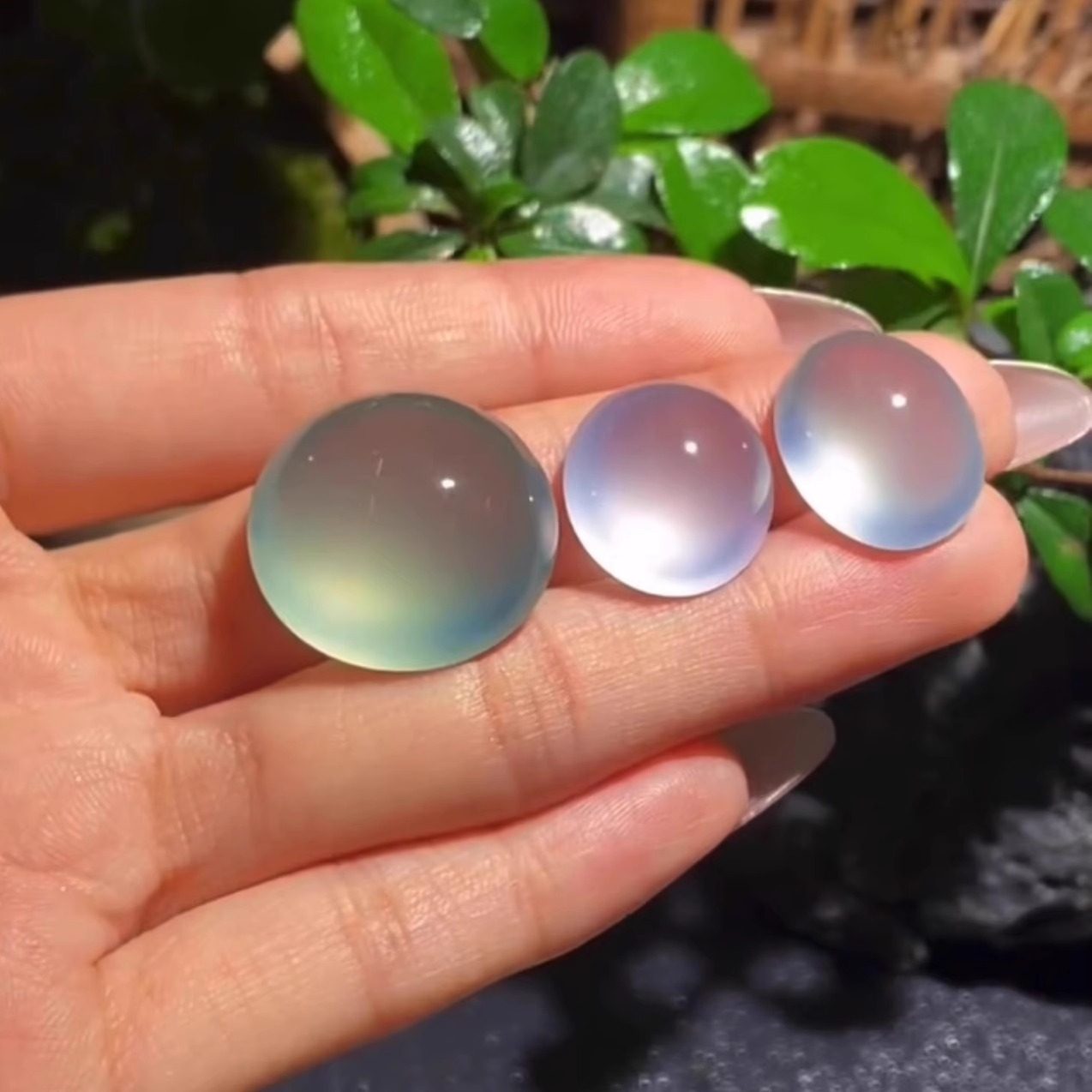 缅甸翡翠裸石蛋面珠宝饰品戒指环项链吊坠鉴定天然A货证书无镶嵌