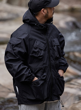 Quentin Marx山系户外男士羽绒服两件套加厚保暖中长款棉服外套冬