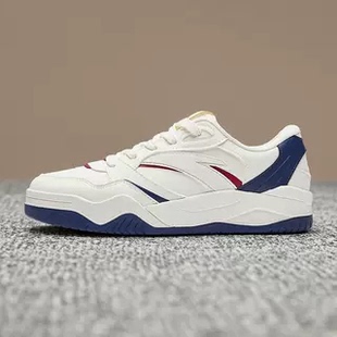 安踏波浪鞋4丨潮流厚底低帮板鞋女冬季新款滑板鞋小白鞋运动鞋