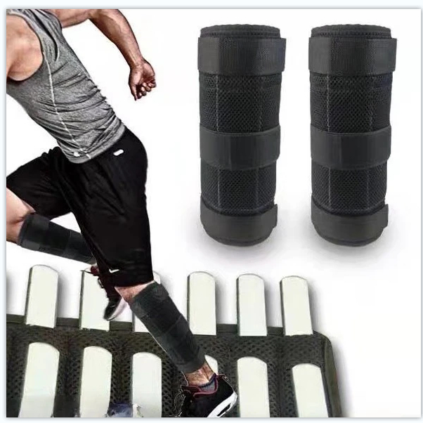 凡依乐负重绑腿钢板跑步训练男女腿部沙包透气隐形可调节1-12公斤