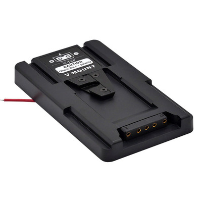 V口电池挂板 Dtap输出 金属三角片 V型口转接板 V-Mount扣板 公口