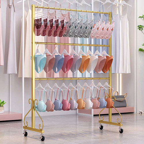 【送运费险】内衣中岛架挂衣货架