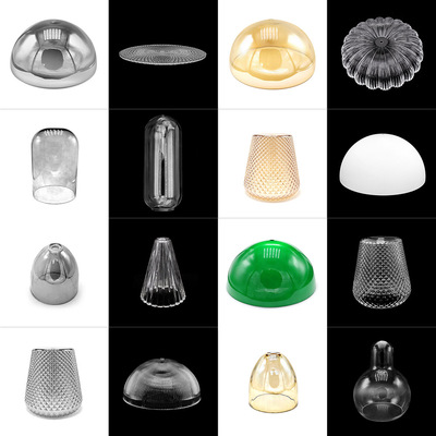 小孔灯罩灯壳玻璃亚克力塑料10孔替换通用客厅吊灯壁灯台灯落地灯