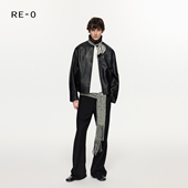 Re0立体剪裁挺阔休闲微宽松修饰腿型骨感微喇版 型西裤