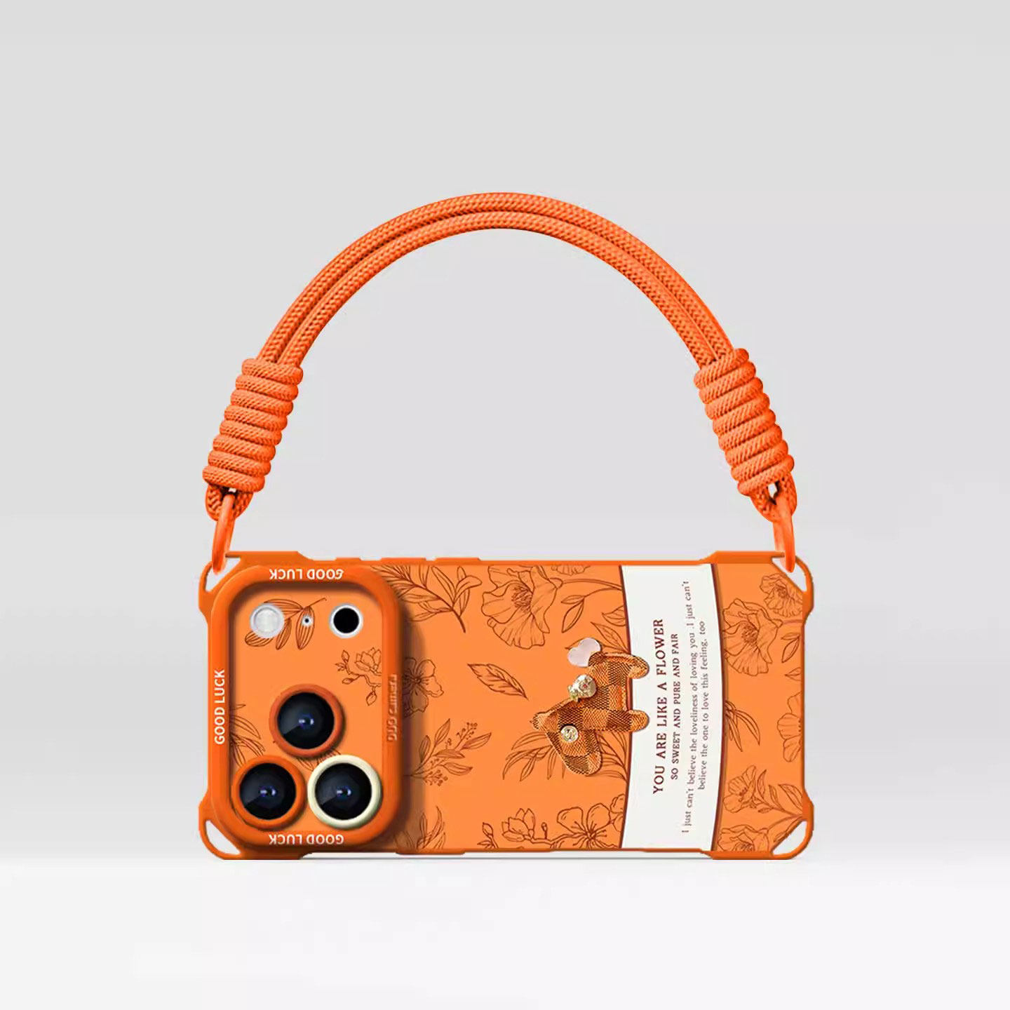 复古奢华小马挂饰适用苹果17promax手机壳16plus高级感iPhone15/14/13pro带挂绳斜挎12pm新款全包防摔保护套