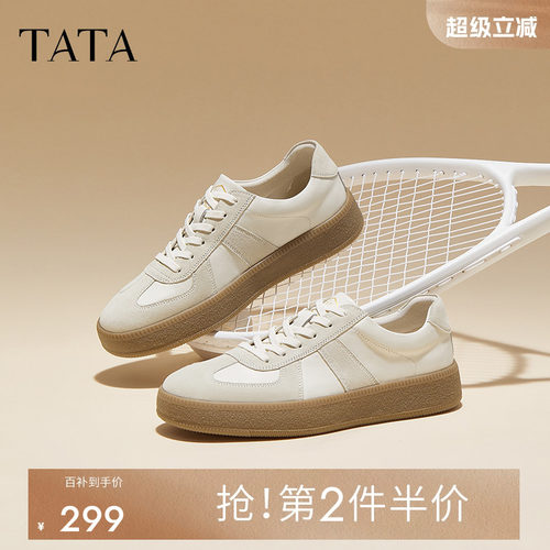 他她男鞋复古休闲德训阿甘鞋透气