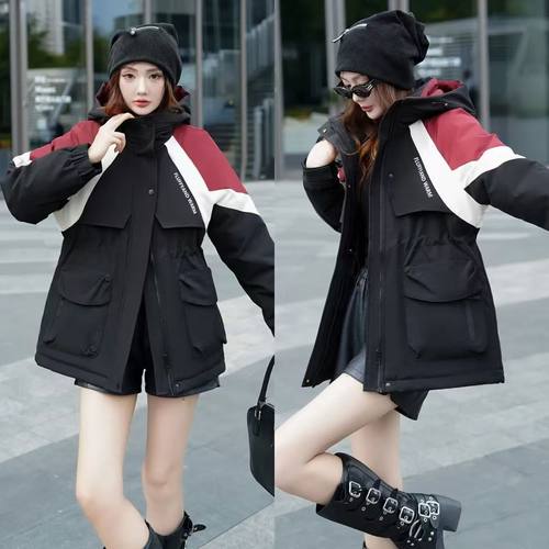 新款工装冲锋棉服大码时尚