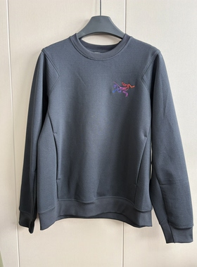 国内现货始祖鸟Aestas Crew女款圆领套头卫衣耐磨抗撕裂