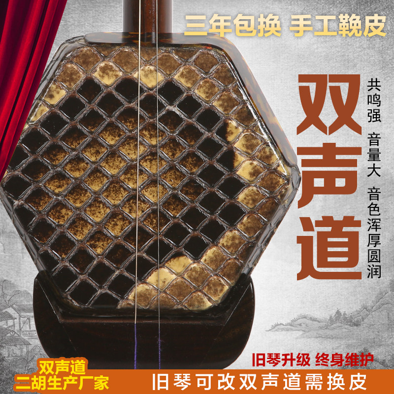 双声道二胡罗彩柱音量大浑厚
