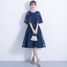 大码晚礼服女胖mm 显瘦200斤2025夏季新款加大时尚宴会短款礼服裙