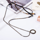眼镜链切金铜链挂脖眼绳链旅行潮流眼镜绳太阳镜墨镜女男眼镜挂链