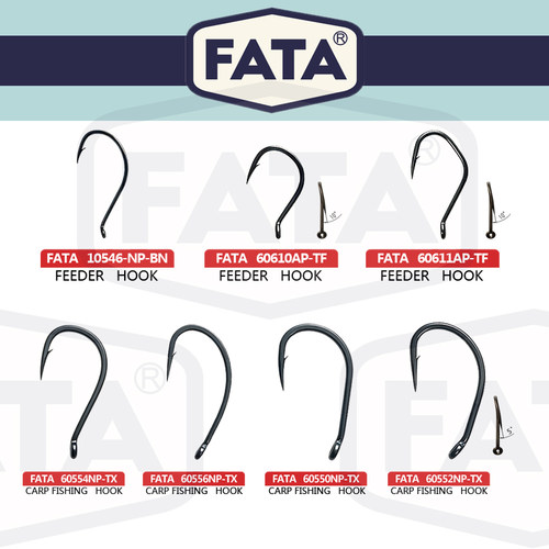 新品FATA飞德钓欧鲤钓鱼钩慕斯达