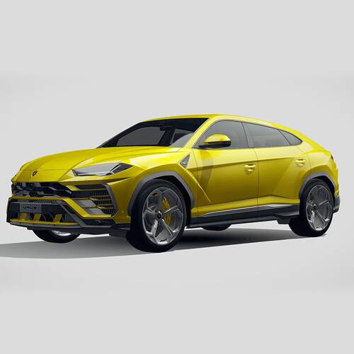 兰博基尼Urus汽车模型 3Dmax C4D 犀牛Rhino blender高精度带内饰
