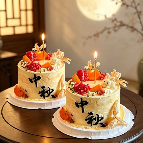2026中秋节快乐蛋糕装饰插件