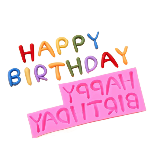 英文生日快乐字母模具
