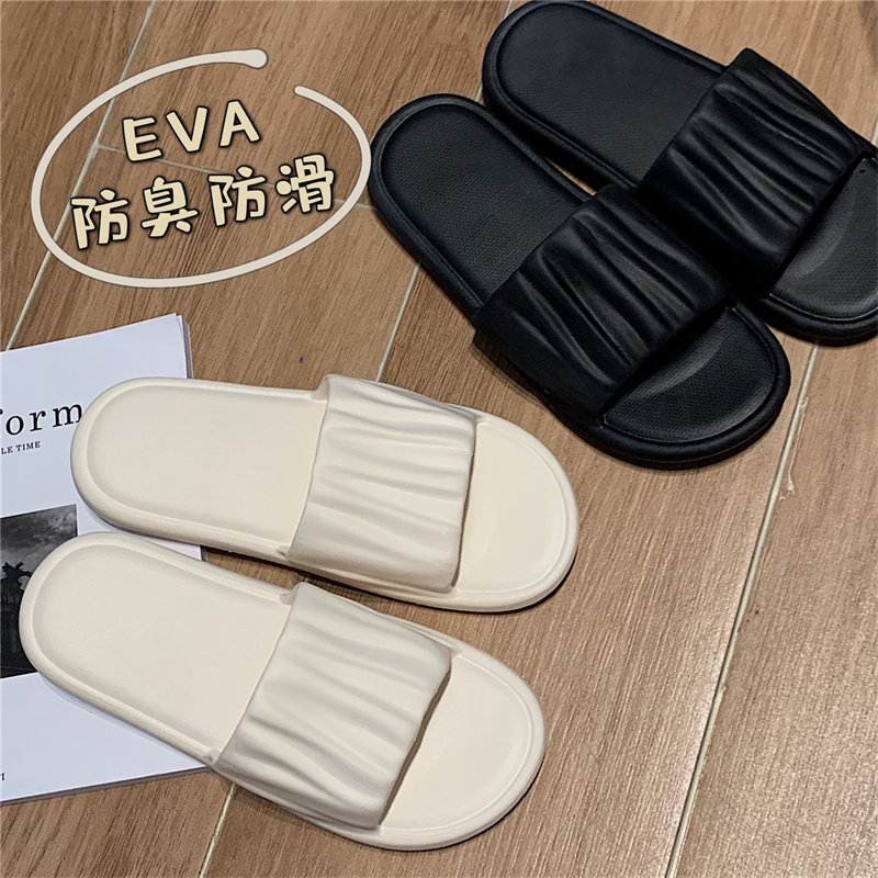 ins潮时尚新款日系凉拖鞋防滑浴室洗澡室内居家用女夏eva凉拖鞋