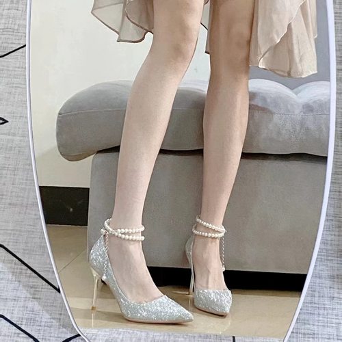 其他单鞋韩版串珠亮片