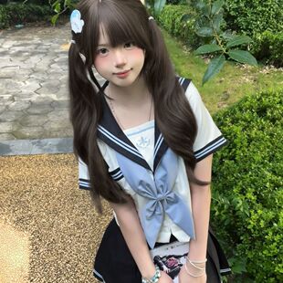 【神北JK】原创北樱水手服原创正统jk制服日系学院正版长短袖套装