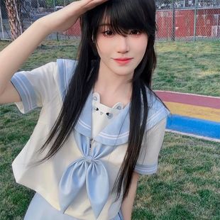 【小熊来信】十一封信jk原创水手服女幼稚园短袖萌软可爱制服套装