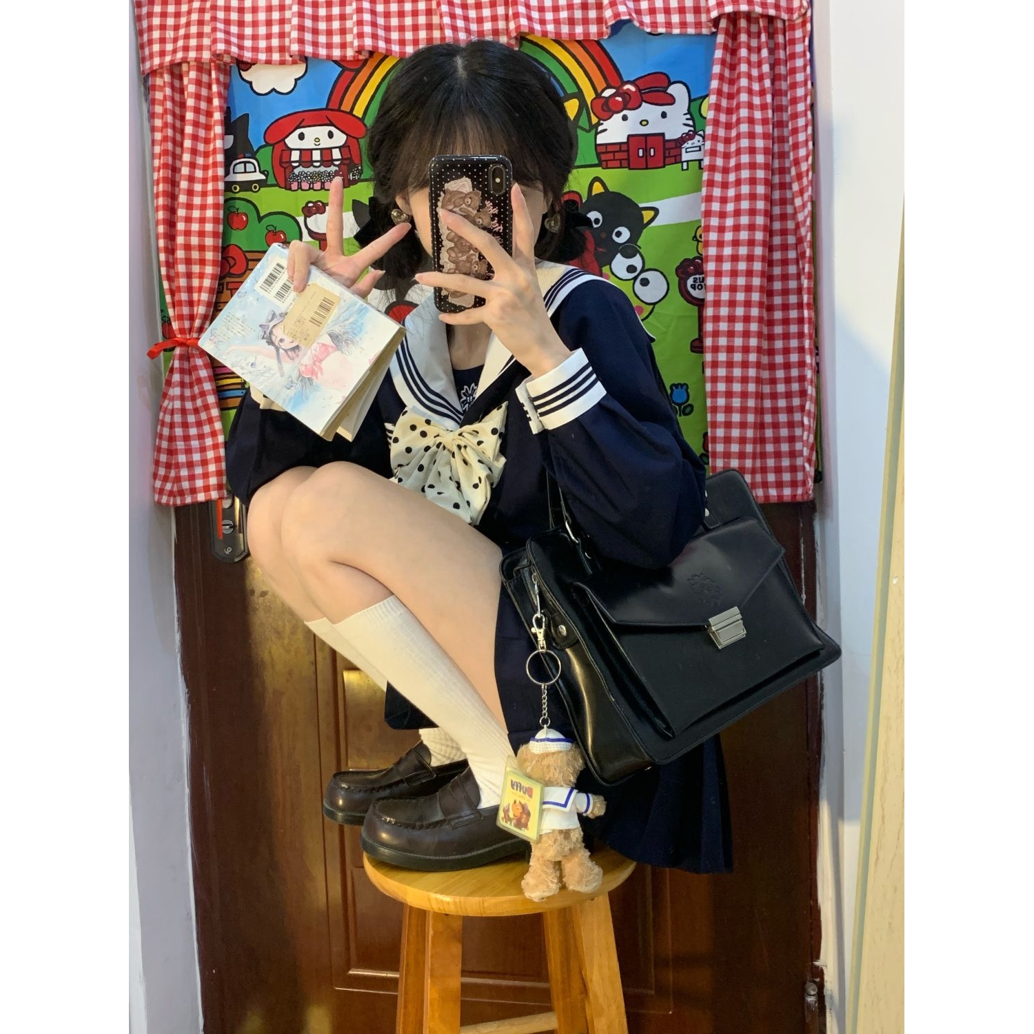 不良馆【川野私立】水手服长袖原创正版jk制服套装日系学院风夏款