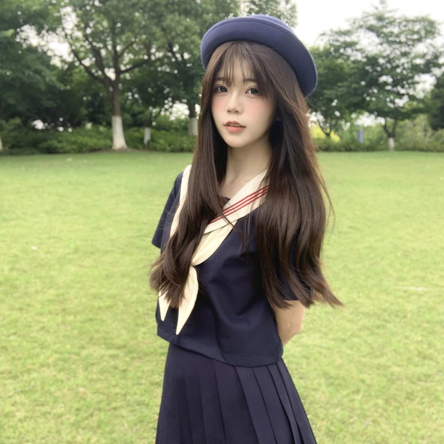 【桥本】日系JK水手正版服基础款制服学院风班校服套装百褶女短裙