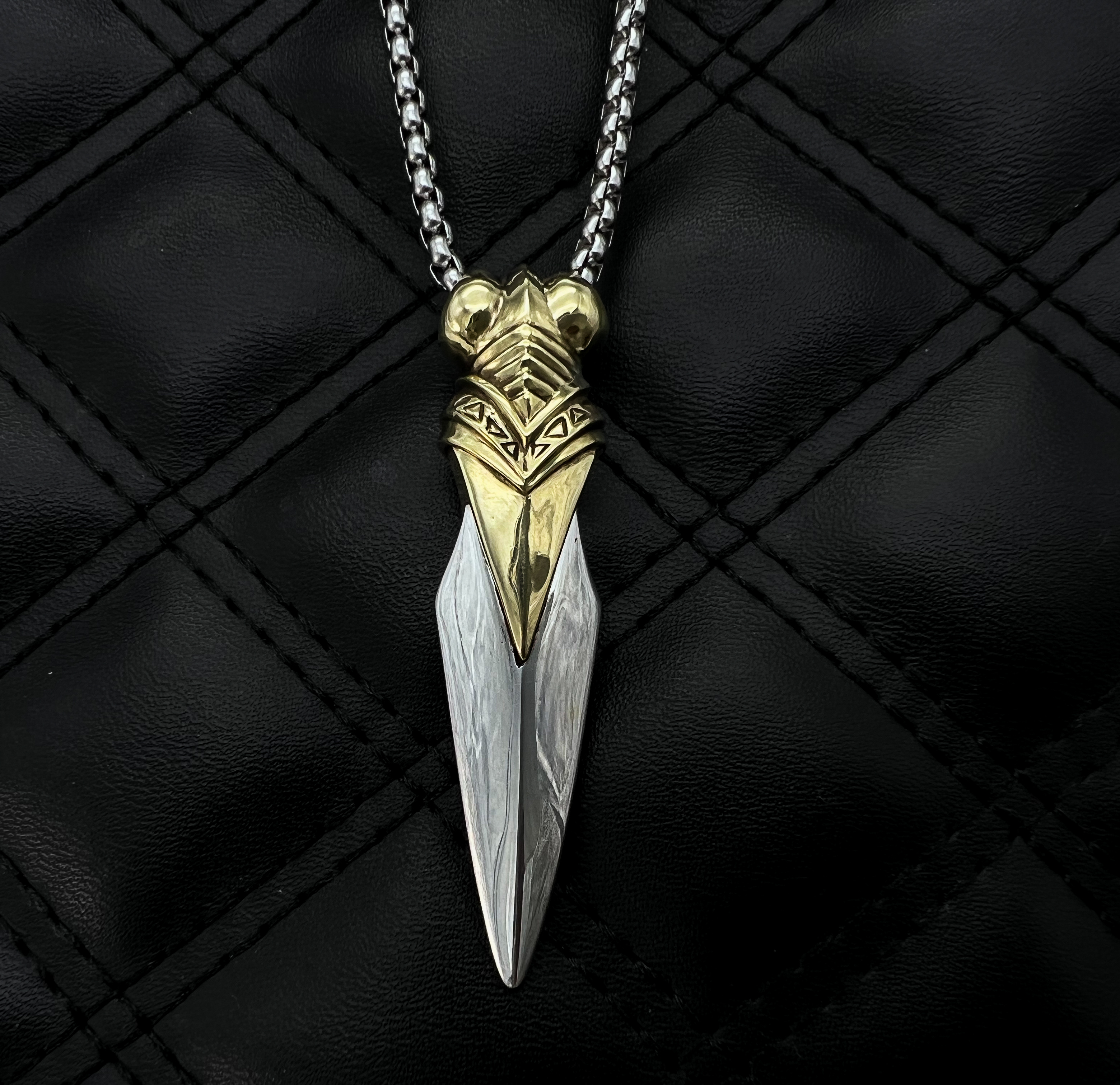 箭簇吊坠男s925银箭头银饰