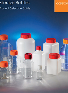 Corning康宁 431531 250 mL方形PET材质 储液瓶带45 mm盖