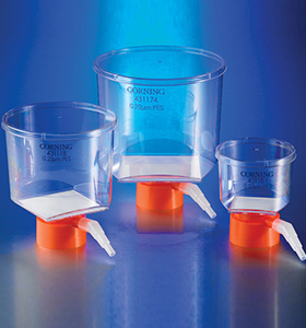 康宁Corning 430015 45mm 0.22um孔径真空过滤器 1000ml CA膜灭菌