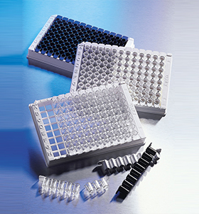 康宁 43923 96孔可拆白色微孔板,高结合表面不带盖非灭菌 corning