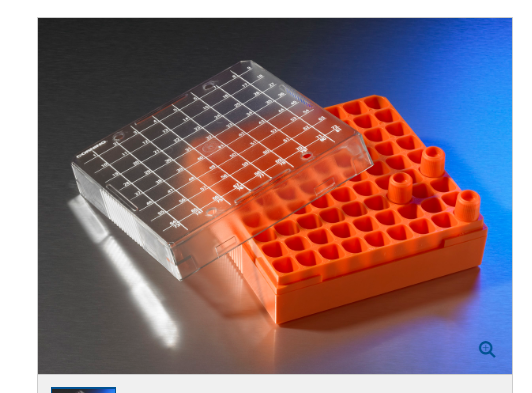 康宁corning 431121 100孔冻存储存盒可放1-2ml冻存管未灭菌袋装