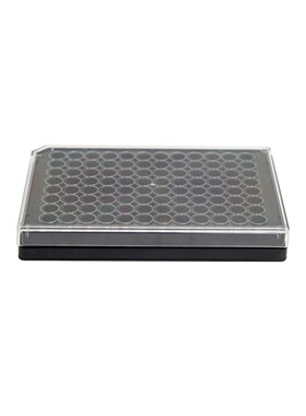 Biosharp96孔细胞培养板 独立包装 (黑色黑底透明盖) 替换3916