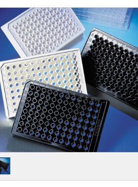 96孔板 黑色 平底 NBS表面 未灭菌 袋装，|0|Corning/康宁 3991