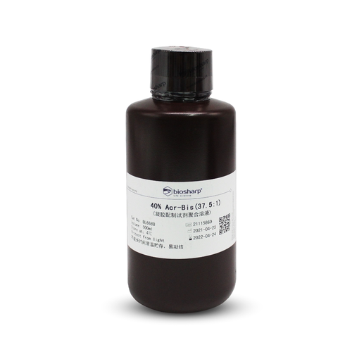 bs- BL668B 丙烯酰胺/甲叉37.5：1,40%溶液 500ml