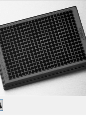 康宁Corning 3575 384孔板 黑色低边方孔方低NBS表面未灭菌不带盖