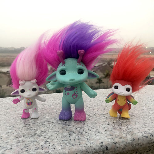 魔发精灵香味儿童摆件手办公仔