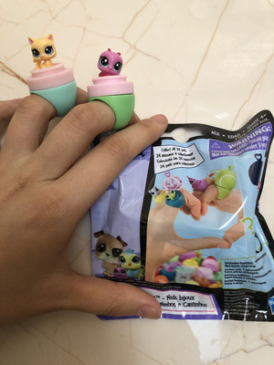 美国盲袋儿童仿真戒指过家家公仔