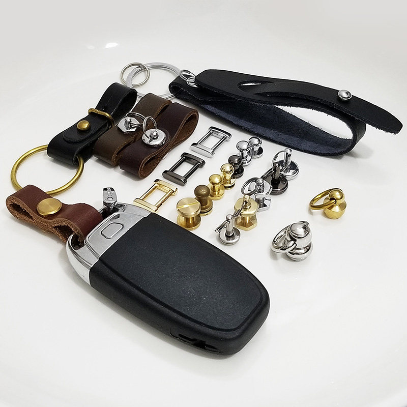 连接皮钉防丢掉指环汽车马蹄钥匙扣环圈编织绳挂件带壳套非不锈钢,汽车用品/电子/清洗/改装,车用钥匙扣,淘宝优惠券,粉丝福利购,淘宝优惠卷