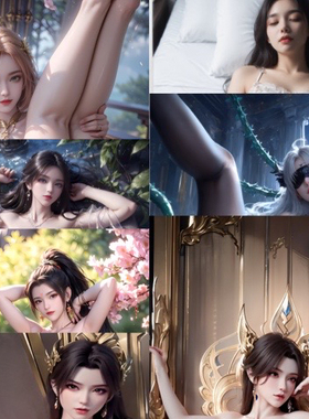 第四话Al三次元动漫女神水晶卡贴贴纸不退不换盲盒成人收藏