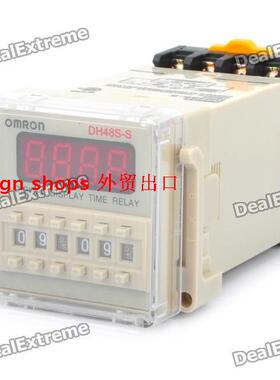 DH48S-S数显时间继电器 220v  循环控制时间继电器 送底座 包邮