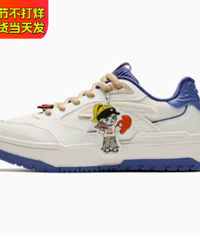 安踏正品巴黎游-982女板鞋2025春新款厚底增高运动板鞋122518068X