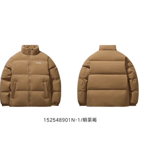 安踏立领羽绒服男2025冬季新款