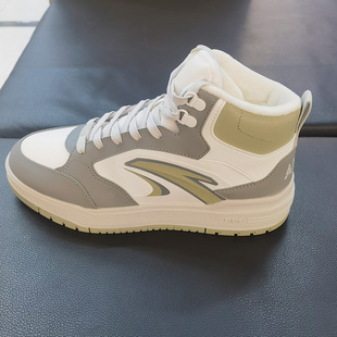 板鞋 保暖高帮休闲运动鞋 2025冬季 加毛鞋 112548971 982新款 男鞋