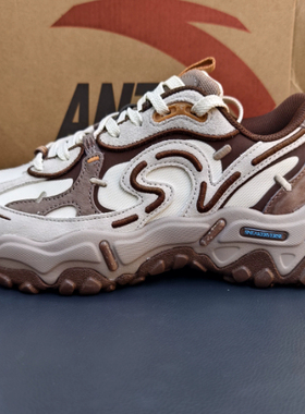 安踏Cookie 曲奇运动鞋2025冬新品男子休闲鞋老爹鞋112548807VS