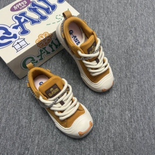 【夏之光同款】奇安达帆布鞋女款底增高5CM厚底休闲鞋百搭板鞋男