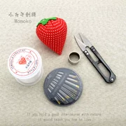 Chỉ khâu thủ công cắt vật liệu tự làm công cụ trong suốt cá lụa thimble dâu pin bóng chất lượng 39 dòng màu - Công cụ & vật liệu may DIY